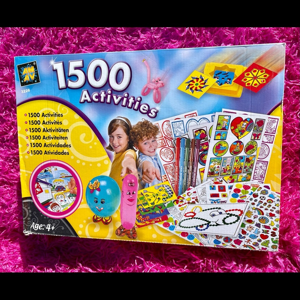 1500 Piece Activity Set
